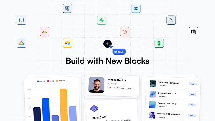 Build with new blocks