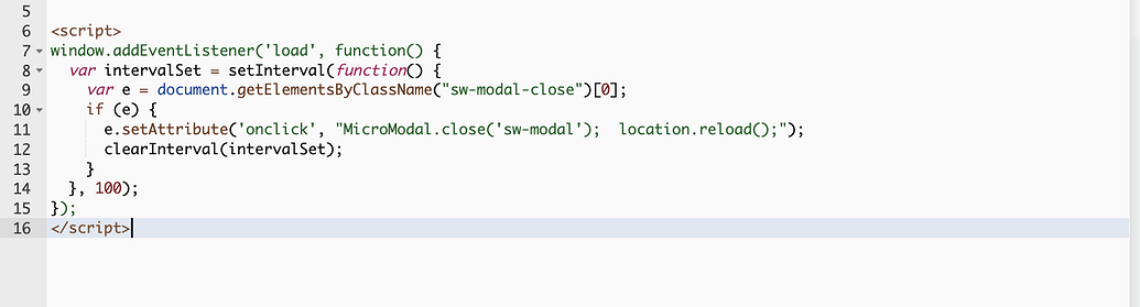 Automatic modal closure after button pressed on it - Custom Coding ...