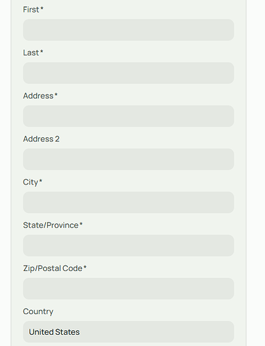 Applicant Form