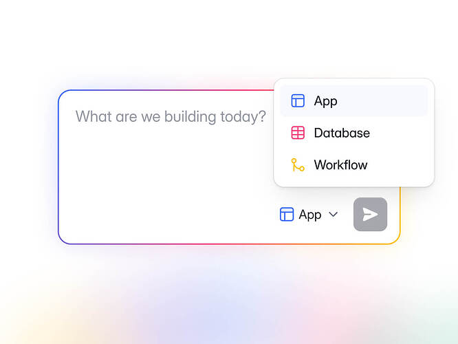 Create DB & Workflow iwth AI