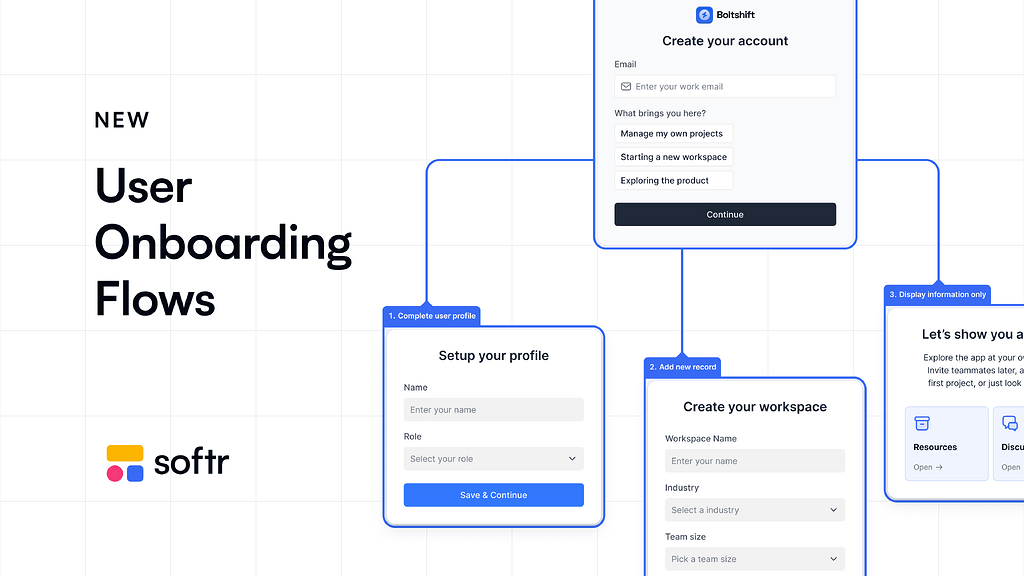 Onboarding Flows are now LIVE 🔥 - Announcements - Softr Community