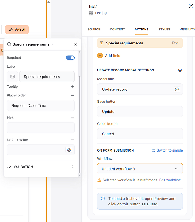 Edit or update record if approved by admin - Ask the community - Softr ...