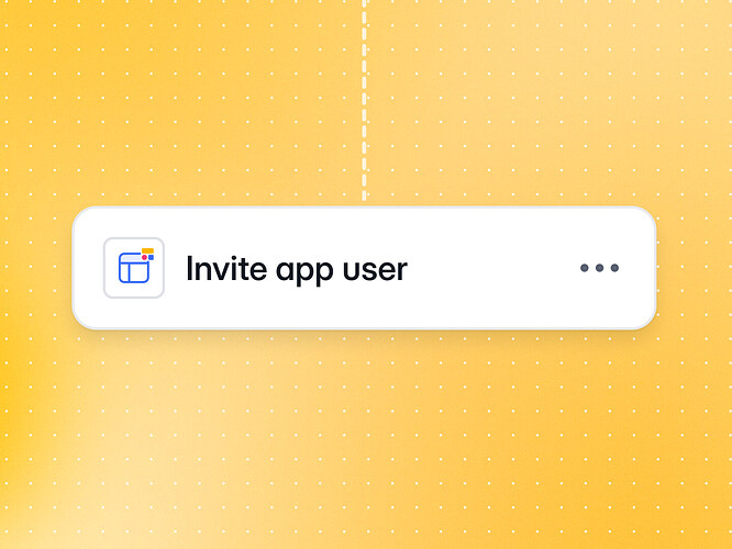 Invite app users